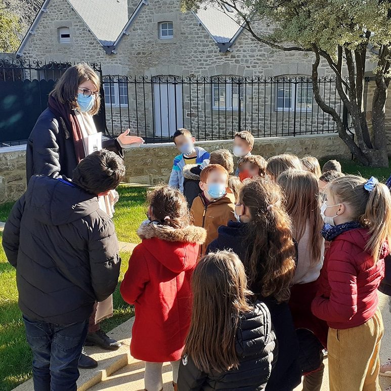 Visite guidée d'une classe de cycle 2 - hiver 2021